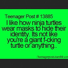 Funny teenage mutant ninja turtle joke More
