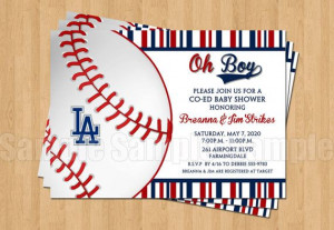 Dodgers Baby Boy Shower by my3sweetcheeks, $10.00Baby Shower Dodgers ...
