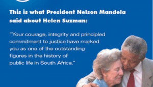 Controversy: the DA was criticised for using an image of Mandela with ...