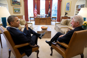 Clinton White House Oval Office