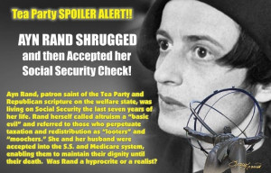 Ayn Rand on social security.