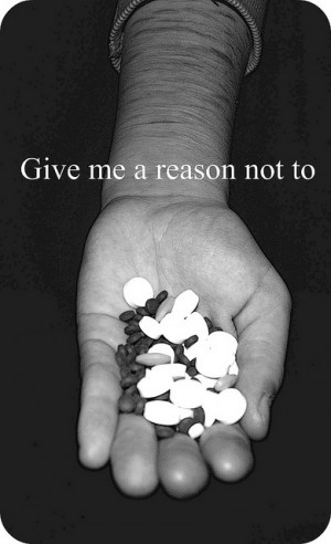 black and white, give, pills, reason, suicide, text