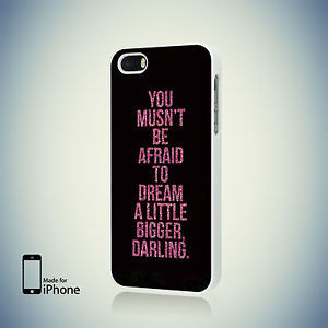 DREAM-DARLING-GIRLY-PINK-SPARKLE-QUOTE-CASE-for-iPhone-4-4S-5-5S-5C-6