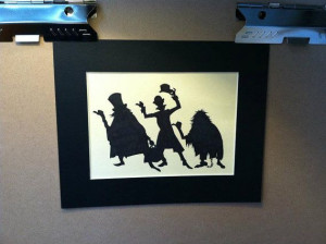 Disney Haunted Mansion Hitchhiking Ghosts SilhouetteHitchhikers Ghosts ...