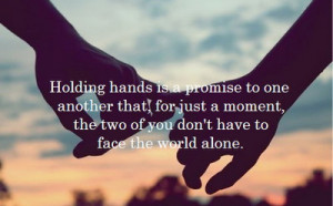 Holding Hands Quotes For Friendship