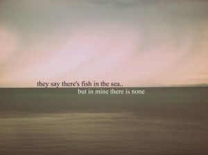 cute, fish, love, none, photo, picture, quote, sea, text, water
