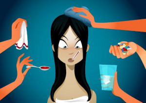 totally hate being sick.