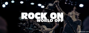 facebook cover of rock on world off music make this music fb cover as ...
