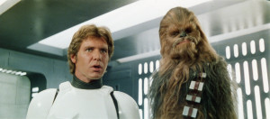 Harrison Ford le dice “son of a b*tch” a Chewbacca