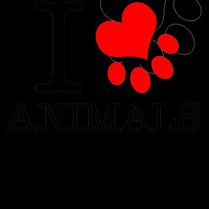 ... love animals more than people i love animals meat i love animals sign