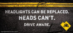 Utah Department of Public Safety: Motorcycle Safety Campaign, Heads ...