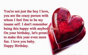 Cute Happy Birthday Quotes for boyfriend - The Hub Of Quotes ...