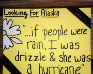 John Green Looking For Alaska Quote Canvas ...