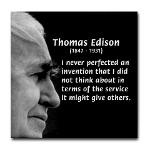 Thomas Edison Famous Inventor Quote on Inventions amp Human Need