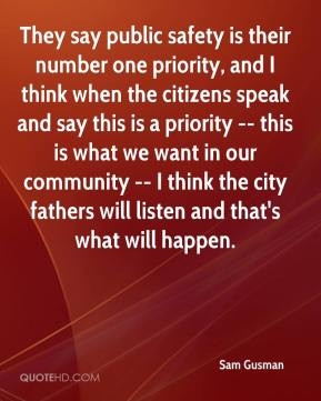 ... think the city fathers will listen and that's what will happen