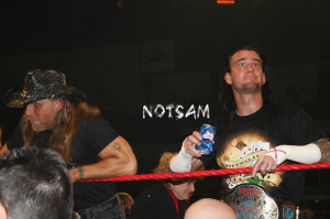 PROOF: CM Punk Was Drinking PEPSI @ the Raw 15th