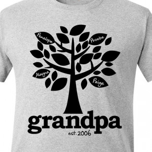 ... personalized with multiple grandkid names - great Father's Day gift