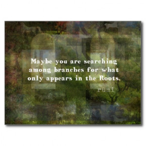 rumi_quote_on_healing_and_love_postcard ...