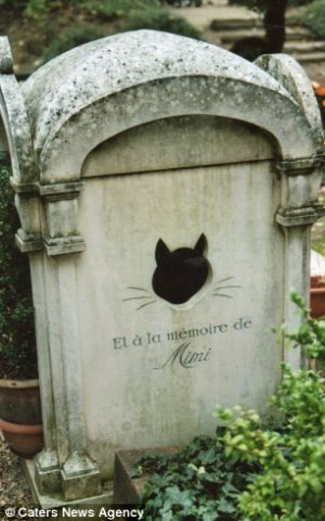 ... in one of the oldest pet cemeteries and is located in Paris, France