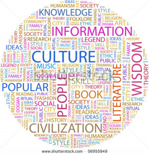 Cute Love Word Collage White