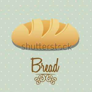 Bakery Bread Wheat Vector Illustration Eps Alternate File