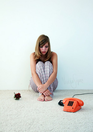 waiting for the phone to ring. by =nouxz