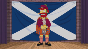 Willie, de 'Los Simpson', por la independencia de Escocia
