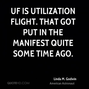 UF is Utilization Flight. That got put in the manifest quite some time ...