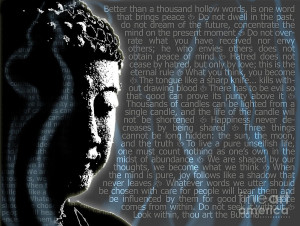 Buddha Quotes Digital Art