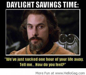 Daylight Saving Time!