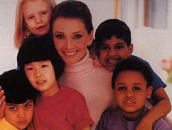 Audrey Hepburn and Children - UNICEF