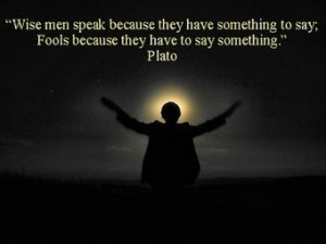 Wise men and Fools | Quote for Thought | Scoop.it