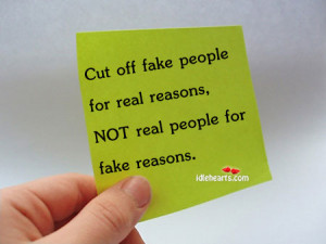 fake people quotes and sayings