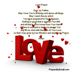 God Loves You Prayer | ... prayers Catholic Prayers Saint prayers ...