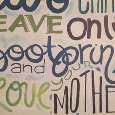 Dave Matthews Band Two Step quote painting DMB 
