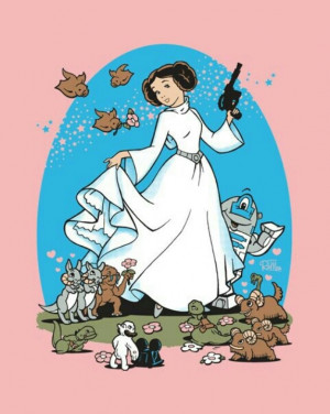 Leia Disney Princess style