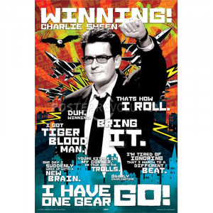 Charlie Sheen Quotes Movie Poster