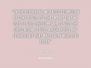 While I'm critical to the Bush presidency, it's been enormously ...