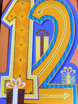 Happy birthday 12 year old