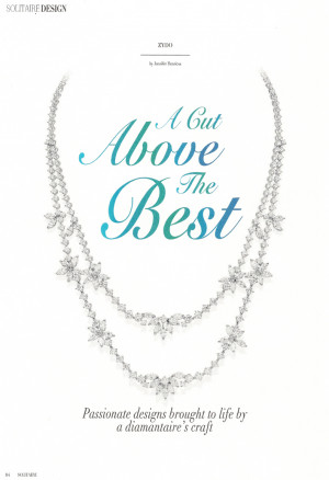 David Zybert’s mantra: “The creation of beauty cannot be rushed ...