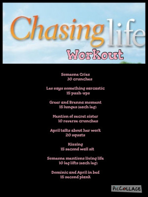 Chasing life abc family workout game