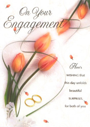 On Your Engagement ]