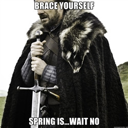 Ned Stark - Brace yourself spring is...wait no