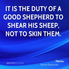 The shepherd drives the wolf from the sheep's for which the sheep ...
