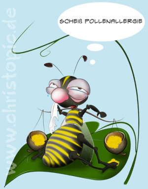 ... pollen allergy (medium) by KryCha tagged allergy,pollen,pollenallergie