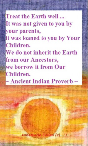 Quotes for Children – An Ancient Indian Proverb