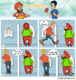 Santa Banta Comic Jokes