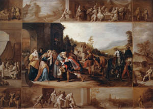 ... :Frans Francken (II) - The Parable of the Prodigal Son - WGA8205.jpg