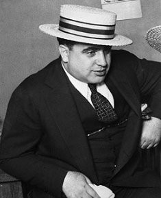 Al Capone - American gangster who attained fame during the Prohibition ...