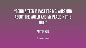 quotes about being a teenager